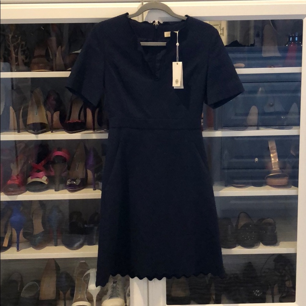 NWT Tory Burch navy dress!!!!